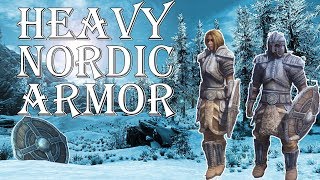 Skyrim mod Heavy Nordic Armor [upl. by Miculek735]