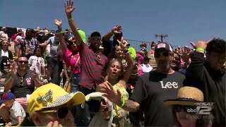 Fiesta goers at KSAT watch party talk about favorite moments floats from Battle of Flowers Parade [upl. by Lemra552]