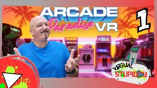 Jumping into Paradise again  Arcade Paradise VR  Part 1 [upl. by Dunton124]