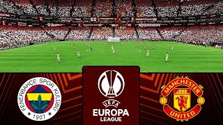 Fenerbahce vs Manchester United  UEFA Europa League CLASH  FC 25 [upl. by Oirasan596]