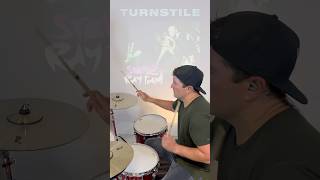 Turnstile  7 drumcover drums turnstile shorts [upl. by Gnouhk]