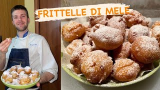 FRITTELLE DI MELE DELLA NONNA friciulin fatte in casa ricetta tipica [upl. by Lotte]