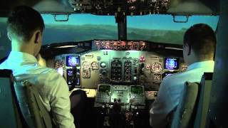 The Most Dangerous Approaches Tivat Airport  Take One  Baltic Aviation Academy [upl. by Lil]