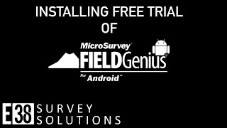 Installing and Setting up FieldGenius® for Android™ [upl. by Eitak]