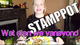 WAT ETEN WE VANAVOND STAMPPOT Bobbilee eet dus stamppot vanavond 519 [upl. by Misa834]