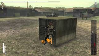 Metal Gear Solid  Peace Walker  No Hurt Non Lethal Mission 4 Boss  Armored Vehicle LAVG [upl. by Annayad802]