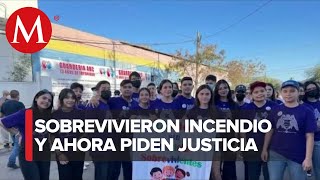 Sobrevivientes de la Guardería ABC exigen justicia a casi 14 años del incendio [upl. by Prisilla]