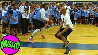 ANKLE BREAKER  Camp Director GETS CROSSED by TyRion Denson at NEO Youth Elite Camp [upl. by Lorita]