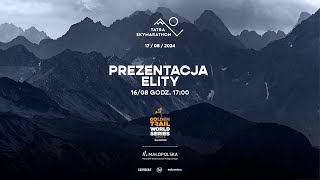 TATRA SKYMARATHON 2024  Prezentacja elity LIVE [upl. by Ronica]