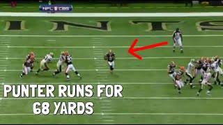 NFL Punters Running Highlights [upl. by Erdnaxela]