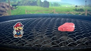 How to grill the perfect steak in Paper Mario Color Splash [upl. by Derek914]