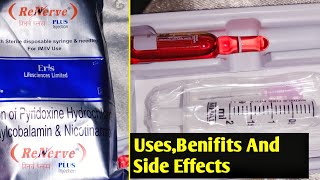 Injection Of Pyridoxine HydrochlorideMethylcobalamin And Nicotinamide UsesBenifits amp Side Effects [upl. by Lethia]