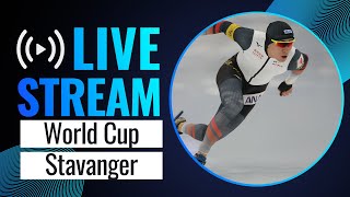 LIVE  World Cup session  Stavanger 2023  SpeedSkating [upl. by Sardella]