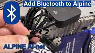 Adding Bluetooth to an Alpine AI net radio [upl. by Mok]