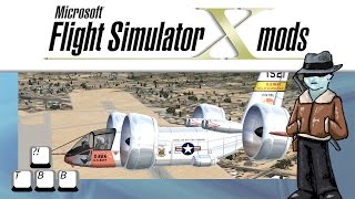 Flight Simulator X Plane Spotlight  Bell X22 [upl. by Saval927]