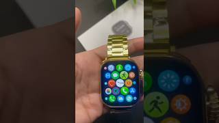 🔥Watch ultra golden Edition best watch ⚡️smartwatch [upl. by Selia663]