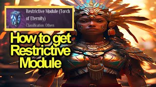 How to get Restrictive Module Torch of Eternity  Soulmask [upl. by Elraet]