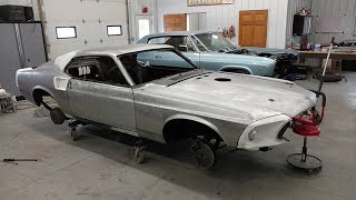 1969 Ford Mustang Mach 1 Restoration Project [upl. by Obelia]