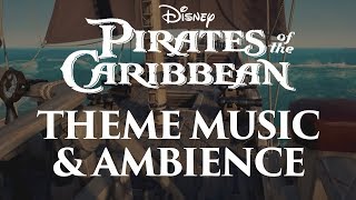 Pirates of the Caribbean Music amp Ambience  Main Themes and Pirate Ship Ambience [upl. by Hershel]