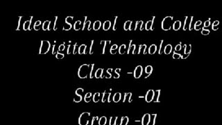 Ideal school and collegeDigital technologyClass 9Group 1  Topic cyber bullying [upl. by Picardi703]