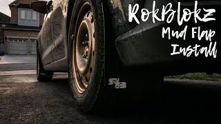 Elantra GT N line  Rokblokz Mud Flap Install [upl. by Klayman758]