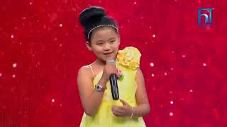 JAILE SAMMA SHANSHARAMA  MILAN AMADHYA l MINCHAMA RAI  VOICE OF KIDS [upl. by Anrat]