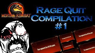 Mortal Kombat 9 MK9 Rage Quit Compilation 1 [upl. by Ettennil]