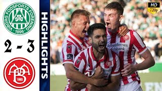 Viborg FF vs Aalborg BK 23 Highlights  Viborg  AaB Højdepunkter  3F SuperLiga 2024 [upl. by Ataynik]