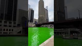 Chicago greenriver greenriver chicago chicagotravel chicago4k music piano relaxingmusic [upl. by Maude]