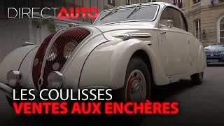 Ventes aux enchères  les coulisses   DIRECT AUTO [upl. by Araccot]