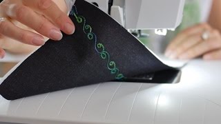 Tutorial how to do bobbinwork with BERNINA [upl. by Najib956]