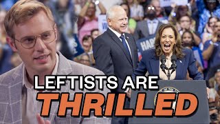 CNN THRILLED with Kamala Harris picking Tim Walz [upl. by Llechtim344]