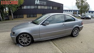 2004 BMW E46 330D Coupe  Stage1 287HP  POV Test drive  Acceleration 060 [upl. by Regnig]