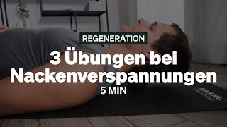 Nackenverspannungen lösen I 3 Dehnübungen für einen entspannten Nacken [upl. by Alfreda]