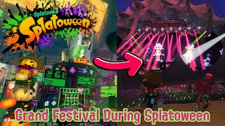 Revisiting the Grand Festival During another Splatfest [upl. by Suirtimed281]