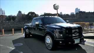 2012 F350 Dually LOWERD American Force 26quot Wheels RECON [upl. by Suhail]