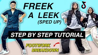 Freek A Leek Sped Up EASY DANCE TUTORIAL Beginner Friendly [upl. by Kuth]