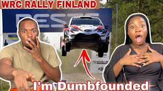 AMERICAN REACTS TO RALLY CARS FOR THE FIRST TIME 🤯 FLAT OUTS amp BIG JUMPS [upl. by Alverson]