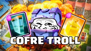 CLONACIÓN Y CURACIÓN EN EL MISMO MAZO  El Cofre Troll  Clash Royale con TheAlvaro845 [upl. by Oivlis]