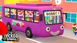 🎄 Jingle Bus Jingle Bus｜Geckos Garage Songs｜Kids Songs｜Trucks for Kids [upl. by Yrocaj441]