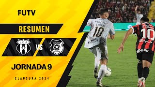 Resumen Alajuelense 01 Herediano  Jornada 9  Clausura 2024 [upl. by Aznofla228]