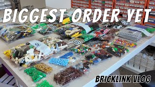 BRICKLINK VLOG  Moving the store  BIGGEST order yet [upl. by Auhsoj]