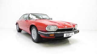 An Elegant and Classic Jaguar XJS 40 Litre Coupe with Just 68306 Miles  SOLD [upl. by Ackler246]