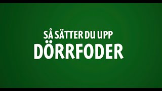 Snickeri for dummies Så sätter du upp dörrfoder [upl. by Celle]