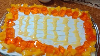 Easy and Quick Mango Delight Recipe  Treat for Mango Lovers  Recipe by Maryam Umer [upl. by Zaneta]