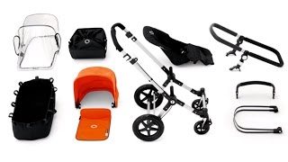 bugaboo cameleon³ demo – convert from bassinet to seat [upl. by Hartmann541]