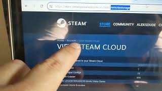 Steam cloud storage local directory for Windows In case you need the save game files to transfer [upl. by Maurer881]