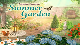 Jacquie Lawson 2021 Summer Garden Demo Expansion Pack to Country Cottage [upl. by Hamachi]