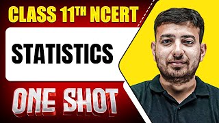 STATISTICS  in 1 Shot  FULL Chapter Coverage ConceptsPYQs  Class 11th MATHS [upl. by Neall]