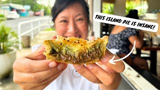 Where to eat in Rarotonga  MUST EAT Polynesian Pie  best beach dining  Cook Islands food tour [upl. by Irpac513]